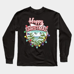 Happy Christmas logo Long Sleeve T-Shirt